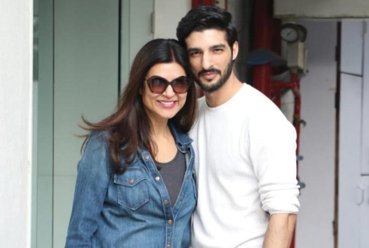 Sushmita Sen and Rohman Shawl