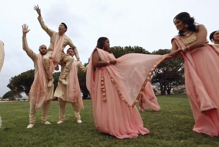 Freeze Frame game at Indian weddings