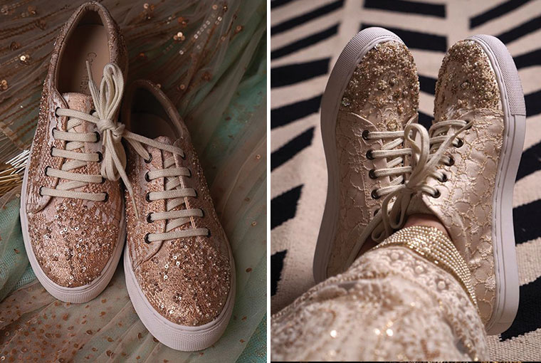 Bridal Sneakers from Coral haze