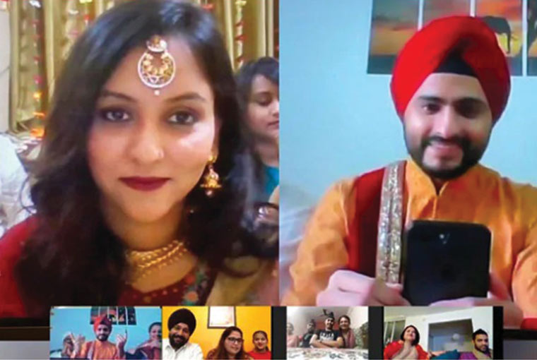 #QuarantineSpecial: This virtual wedding amid Covid-19 proves that love knows no restrictions