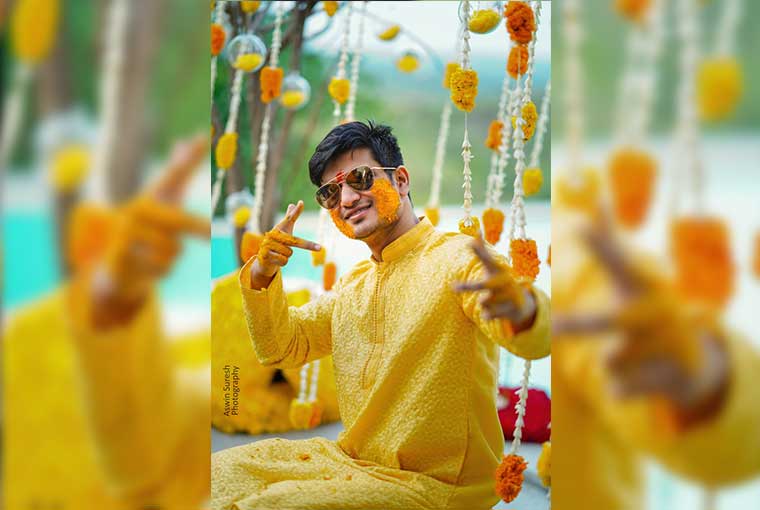 elugu Actor Nikhil Siddharth gets hitched to Pallavi Varma amidst lockdown