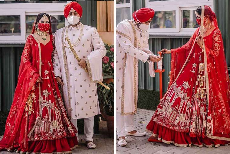 Harkarandeep Vaid and Bhavdeep Kaur's wedding