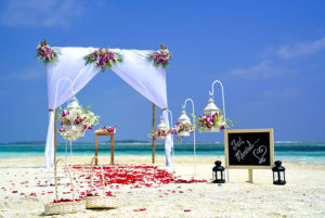 beach wedding