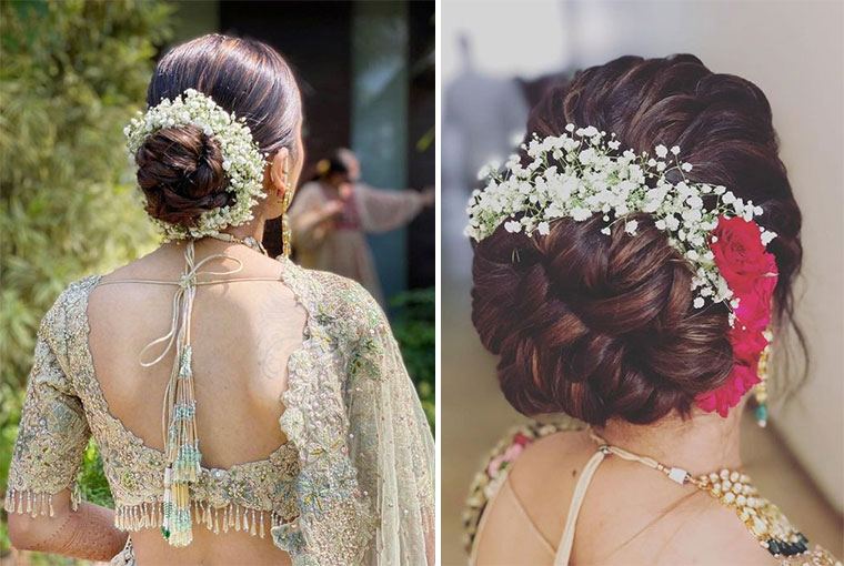 Brides Slaying Their Open Hairstyles With Maang Tikka Or Matha Patti