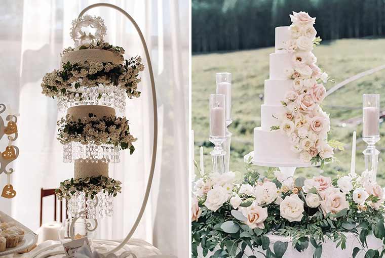 How to style a wedding cake table for Indian Weddings?