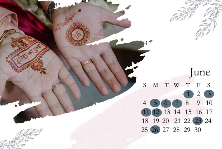 2023 Auspicious Wedding Dates Hindu