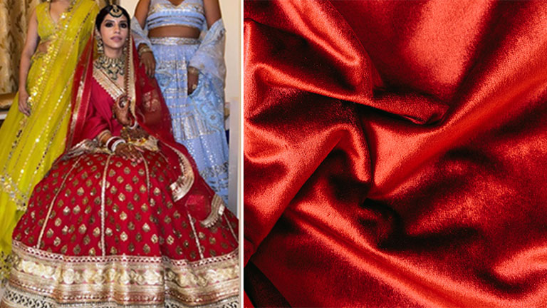 Velvet lehengas