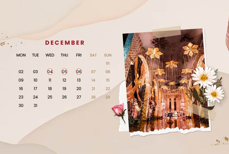 Auspicious Hindu Marriage Dates In December 2025