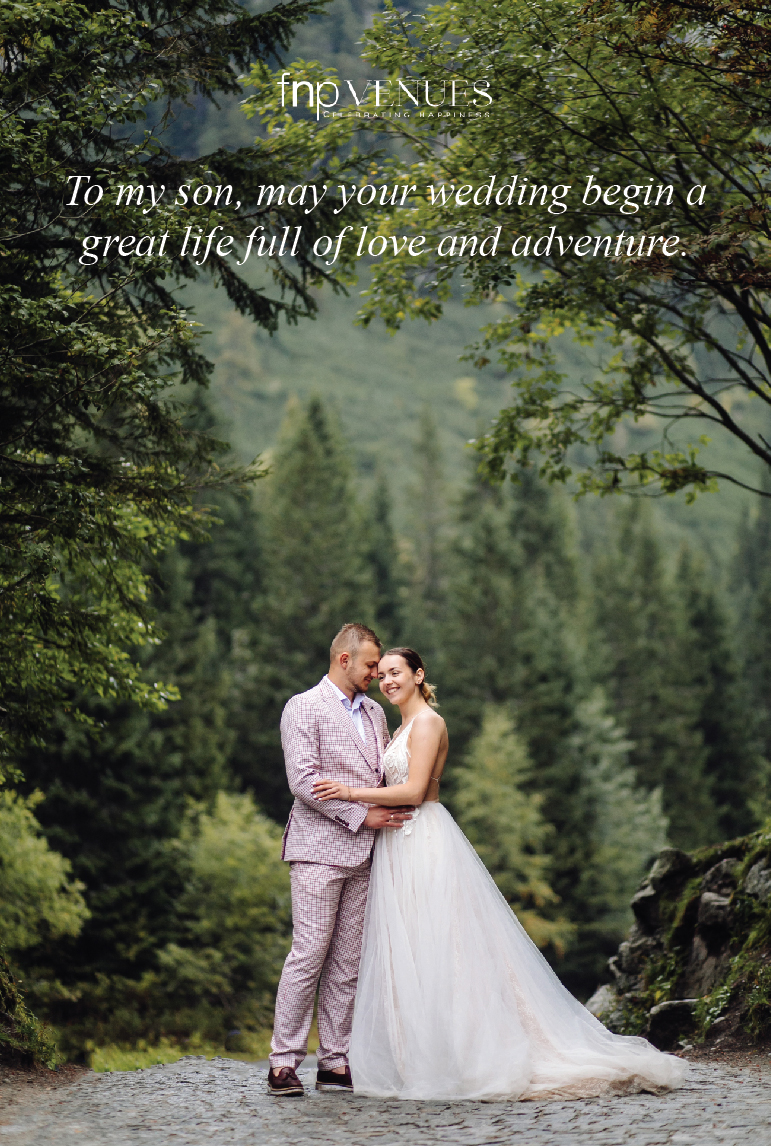 wedding wishes for son