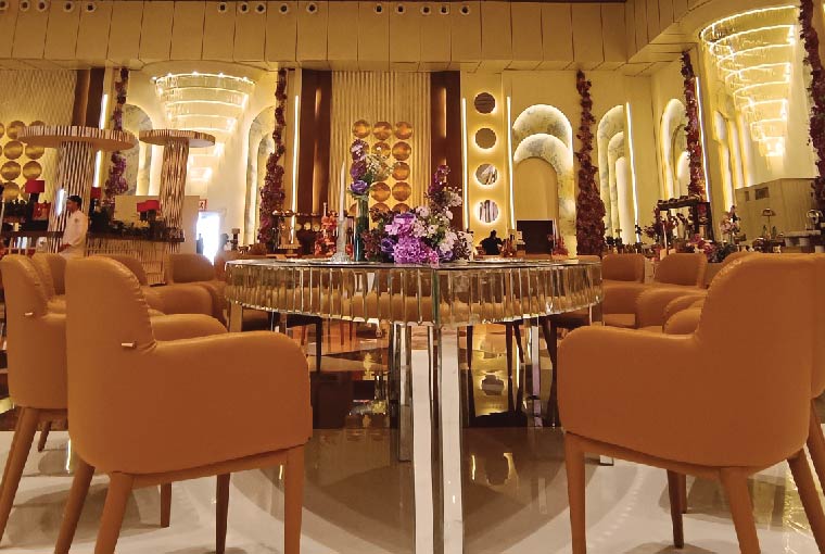 the ritz banquet hall for 500+ guest capacity
