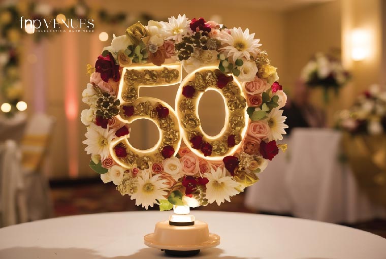 50 th anniversary idea celebration