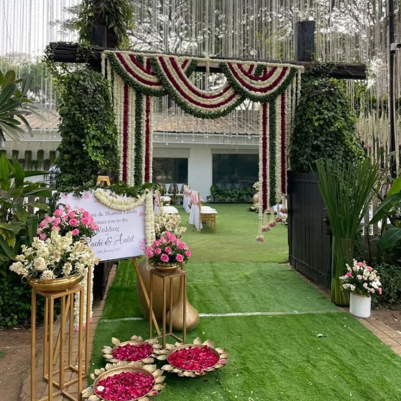Pichwai Elegance theme decor