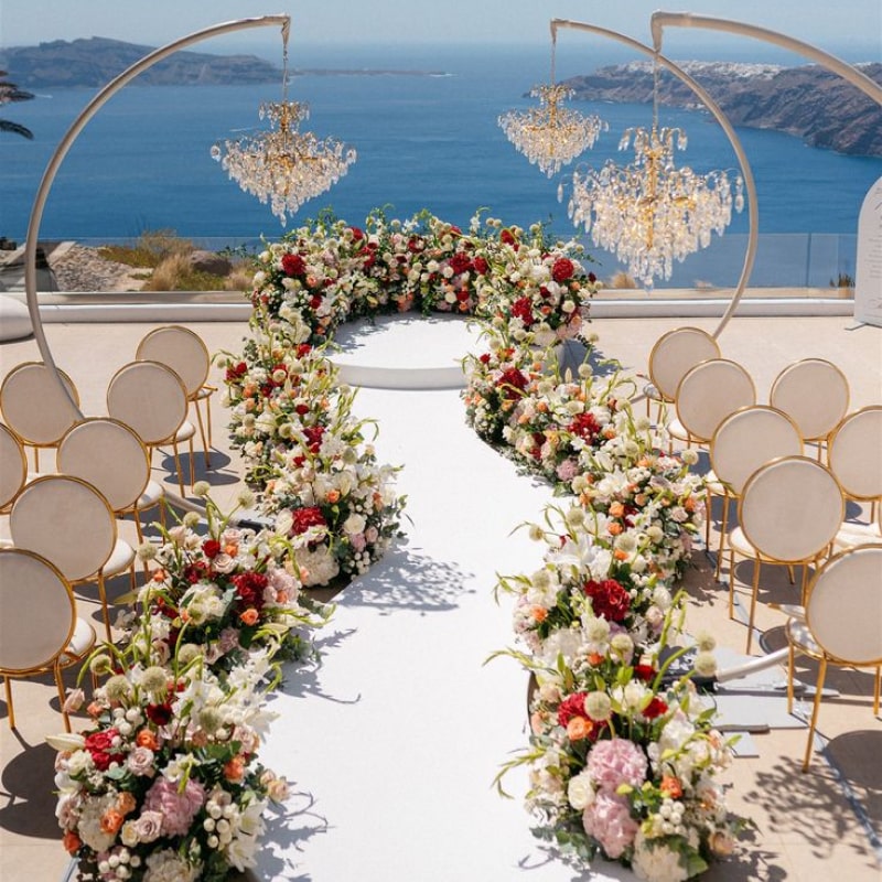 Santorini Charm theme deecor