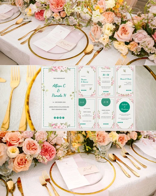 Align the Menu with Your Wedding Theme
