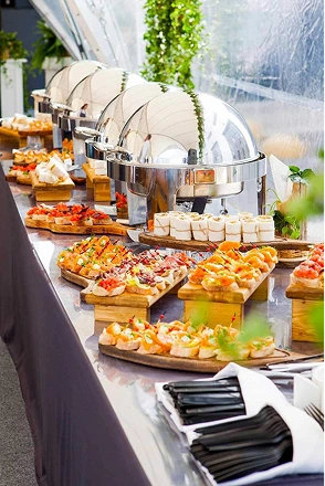 Schedule a Food Tasting Before Finalizing