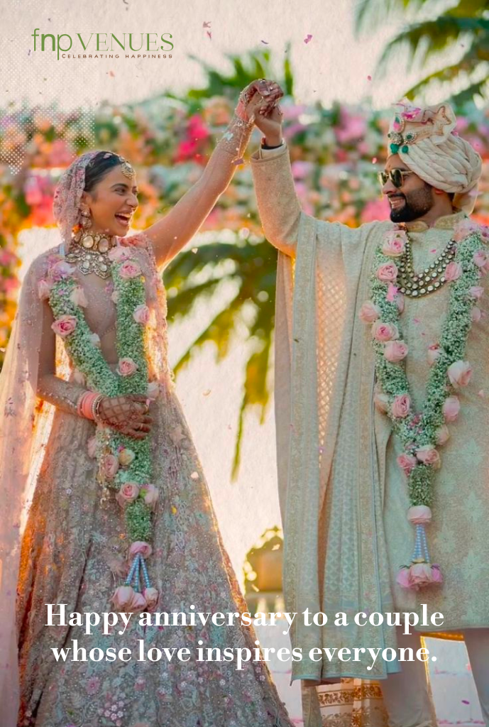 Happy anniversary to a couple whose love inspires everyone