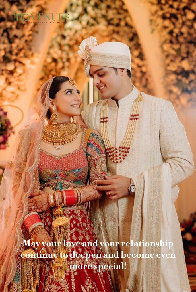 May your love and your relationship continue to deepen and become even more special!