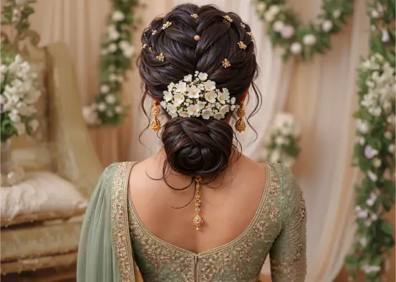 The Classic Gajra Bun